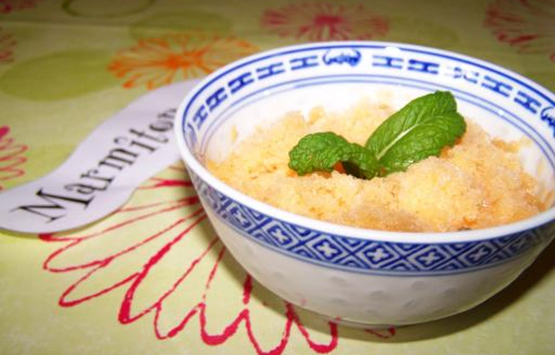 Granité de melon au miel et au Porto Recette de Granité de melon au miel et au Porto Marmiton