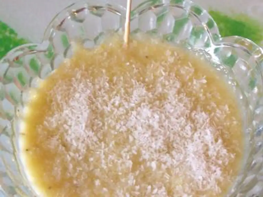 crème de bananes à la hawaïenne