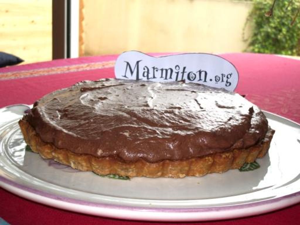 Tarte à la mousse chocolat tofu : Recette de Tarte à la mousse chocolat ...