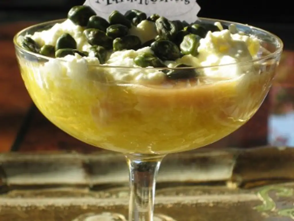 verrine exotique à l'ananas