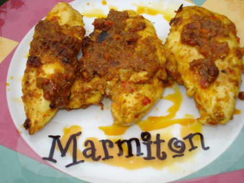 Poulet mariné à la plancha : Recette de Poulet mariné à la plancha