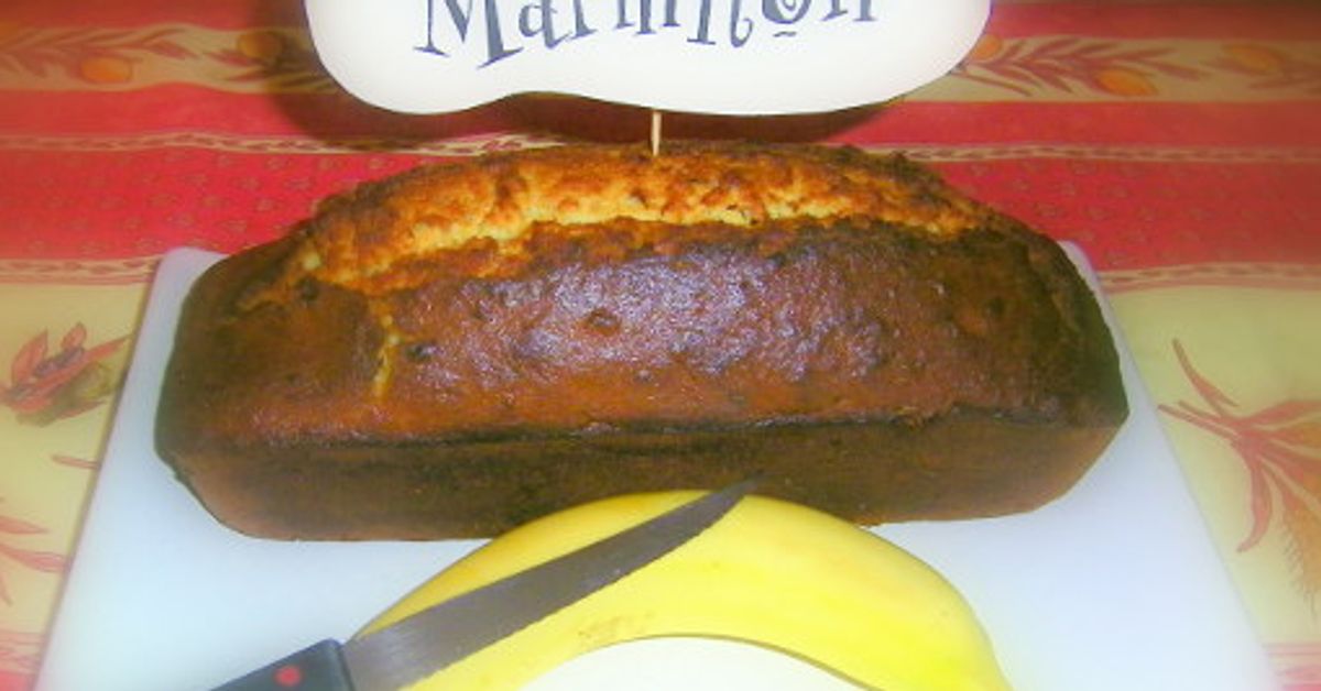 Cake à La Banane De Ma Mamie (super Simple !) : Recette De Cake à La ...