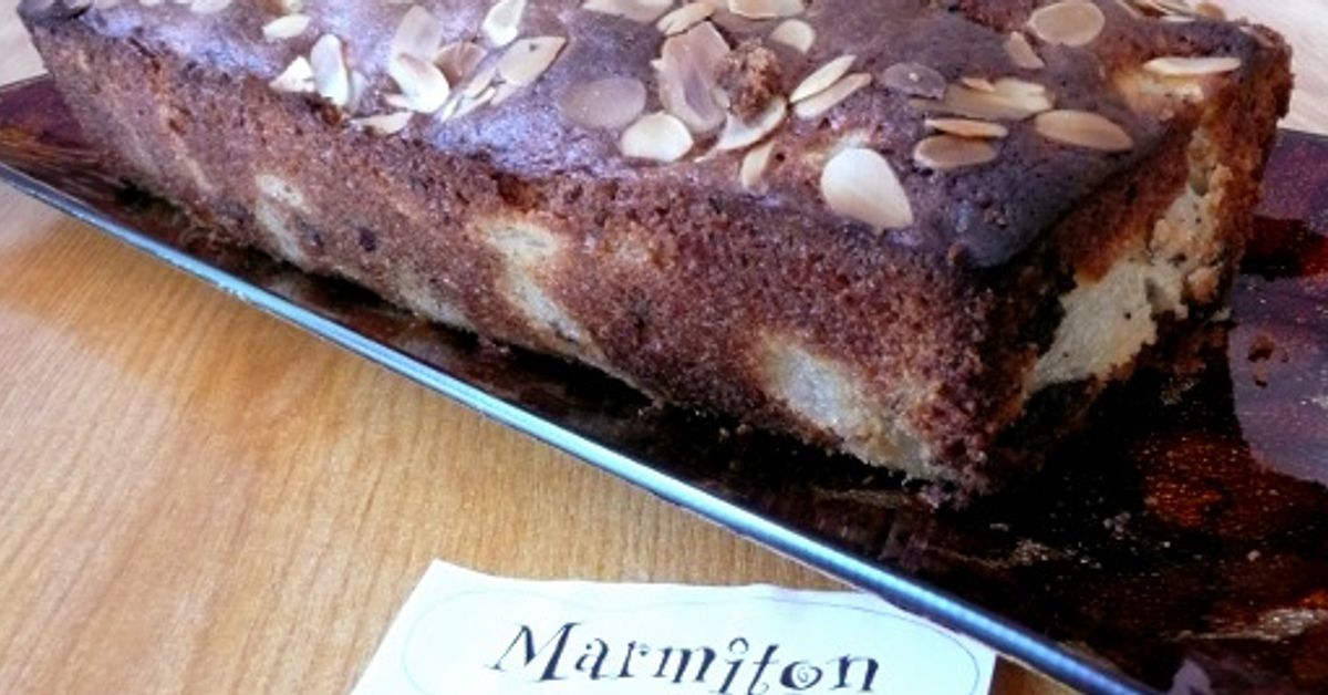 Cake Poire Chocolat Et Amandes