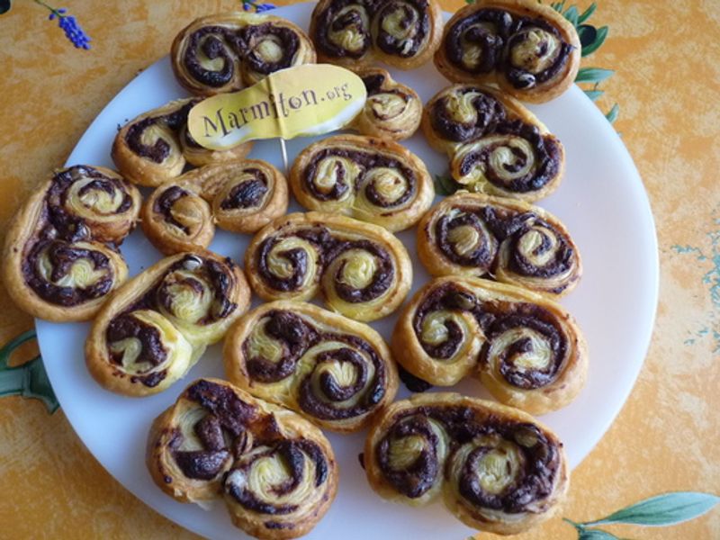 Palmiers Au Nutella Recette De Palmiers Au Nutella Marmiton