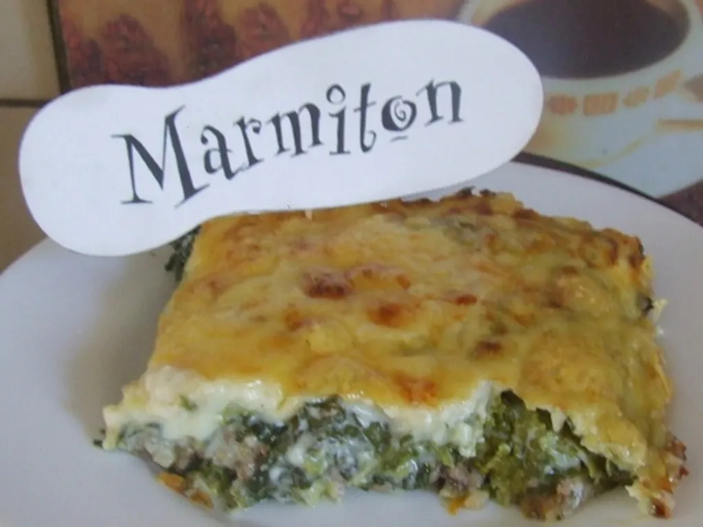 lasagnes de chou vert à la viande