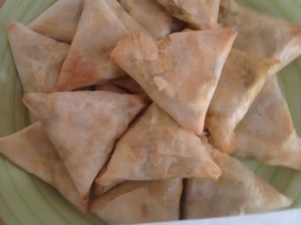 samossas de porc au curry