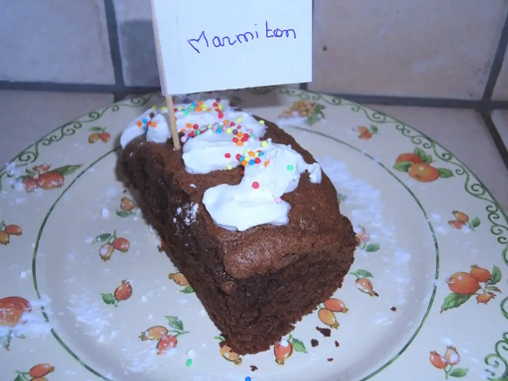 nuage noir (gâteau léger au cacao)