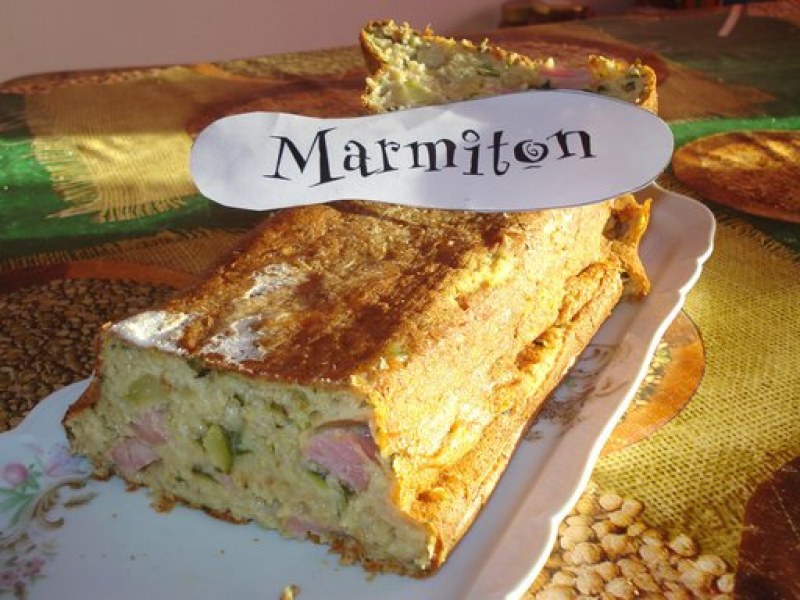 Cake Au Jambon Fromage Et Courgettes Recette De Cake Au Jambon