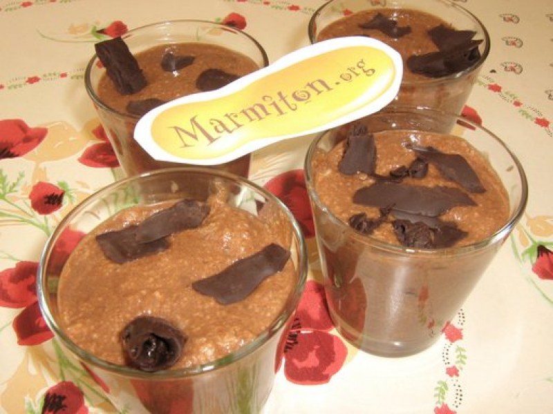 Mousse Chocolat Noir Banane En Verrines Recette De Mousse