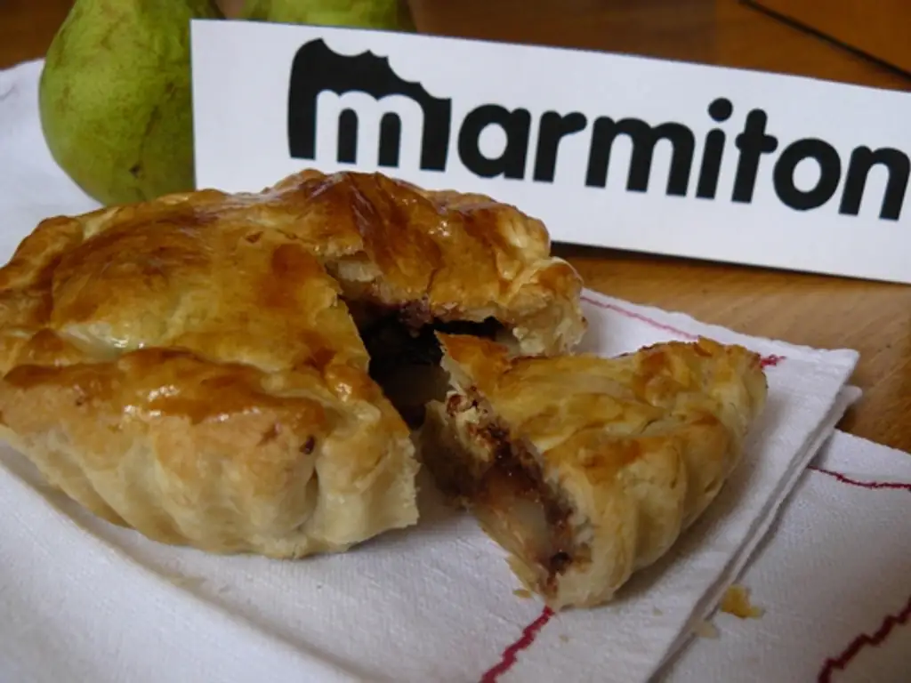 tartelettes poires / amande / chocolat