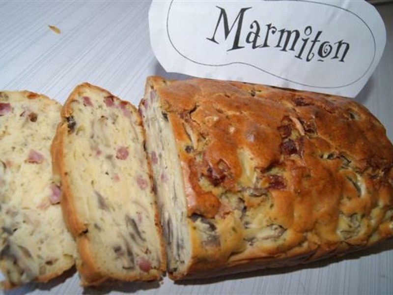 Cake Jambon Champignons Et Gruyere De Maryse Recette De Cake