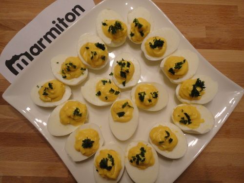 Oeufs mimosa : Recette de Oeufs mimosa - Marmiton