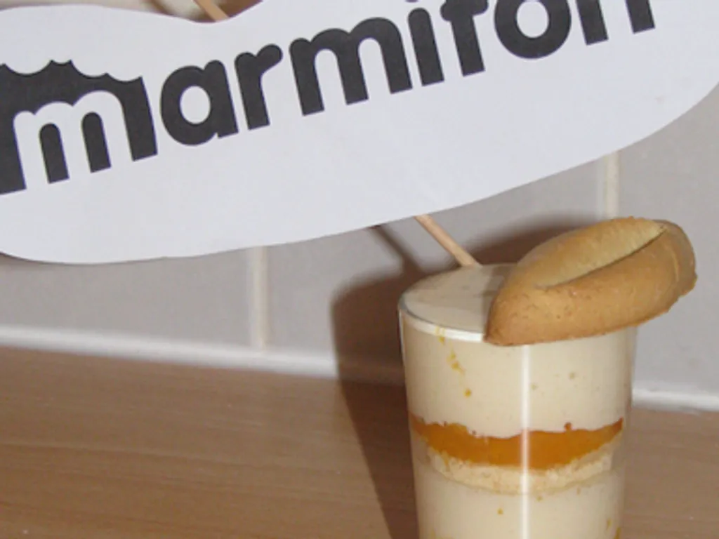 tiramisu abricot fleur d'oranger
