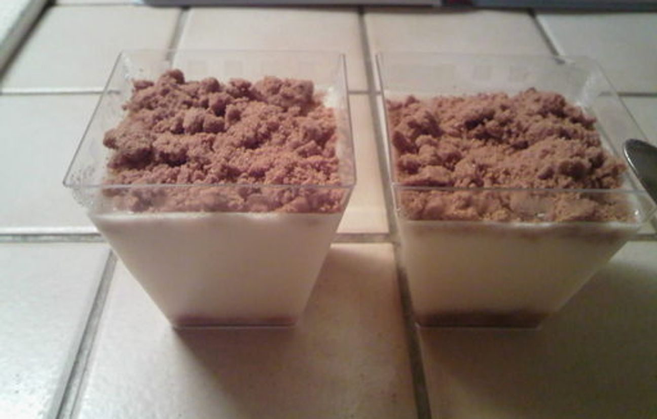 Panna cotta au miel et aux spéculoos Recette de Panna cotta au miel et aux spéculoos Marmiton