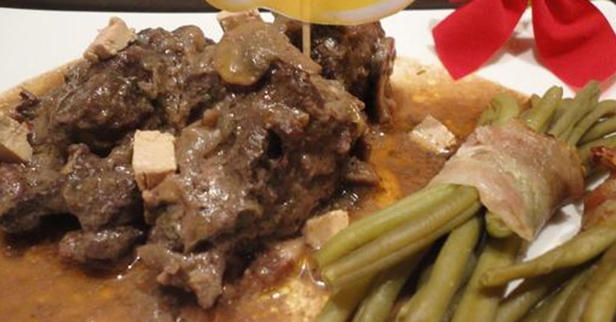 Chevreuil au foie gras recette de Chevreuil au foie gras