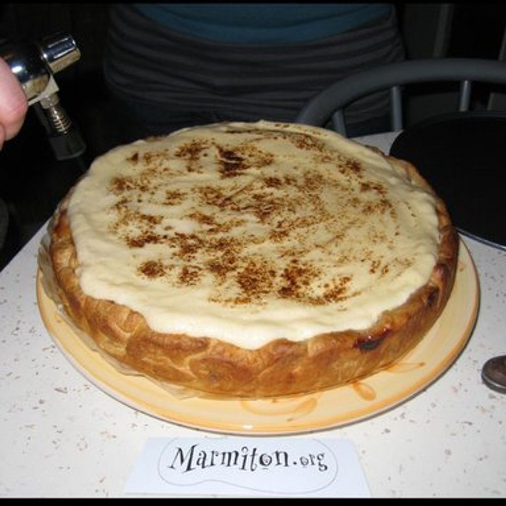 Tarte Aux Pommes A La Creme Chiboust Recette De Tarte Aux Pommes A La Creme Chiboust