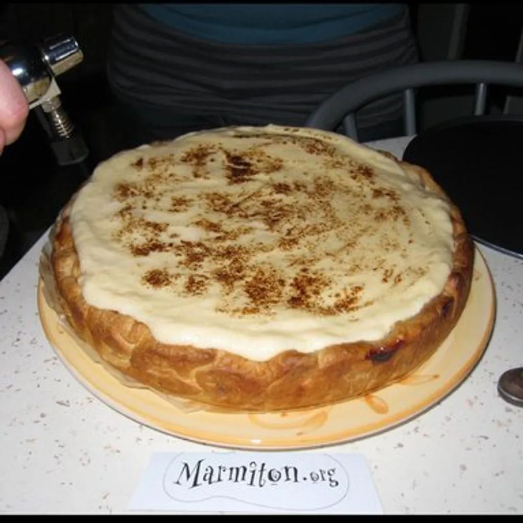 Tarte Aux Pommes A La Creme Chiboust Recette De Tarte Aux Pommes A La Creme Chiboust