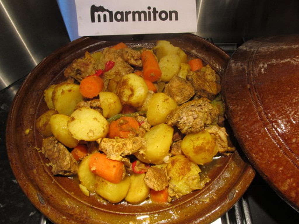 tajine de porc marmiton - tajine de porc aux légumes