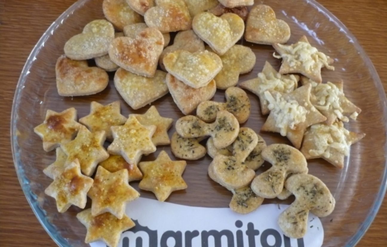 Petits Biscuits salés apéro Recette de Petits Biscuits salés apéro