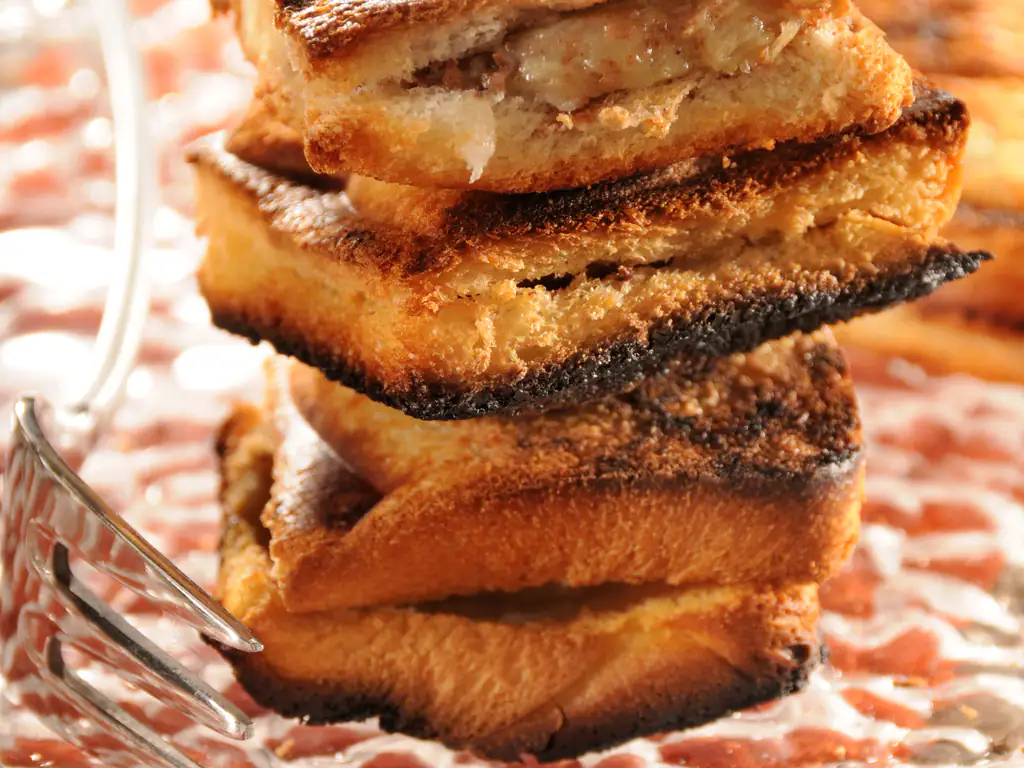 croque-monsieur à la banane