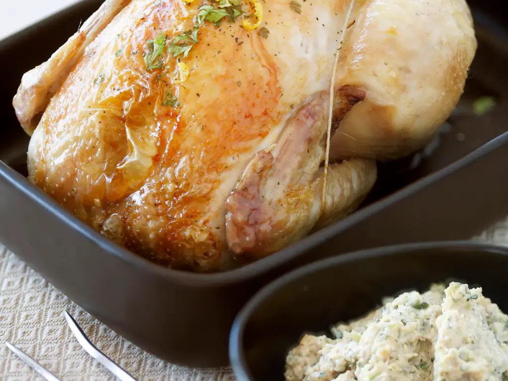 poulet farci à l'italienne