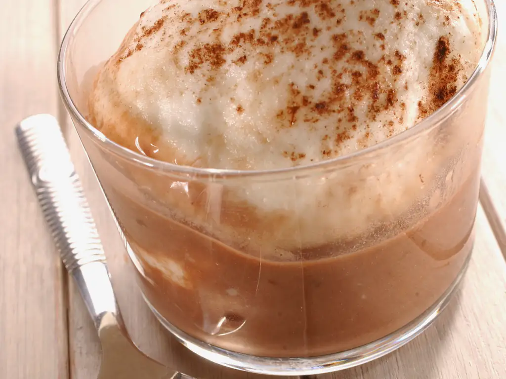 oeufs à la neige au chocolat