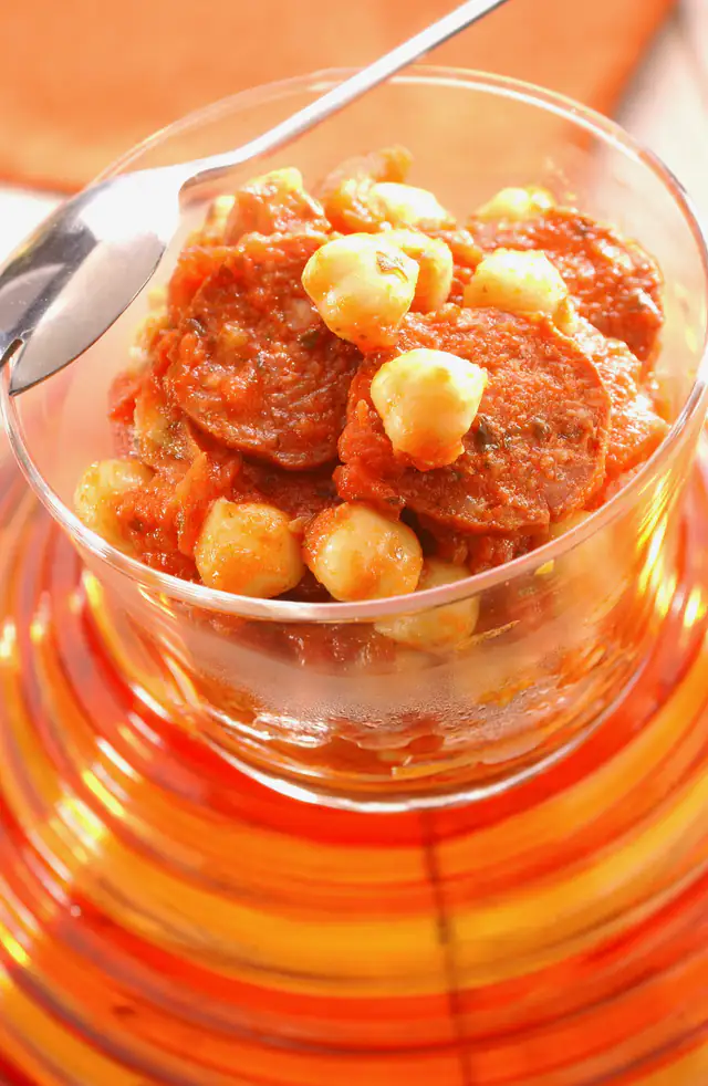Pois chiches au chorizo et tomates : la meilleure recette