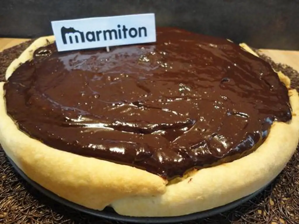 tarte fondante au chocolat de lina