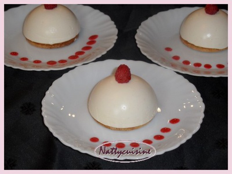 Dome Chocolat Blanc Framboise Recette De Dome Chocolat Blanc Framboise