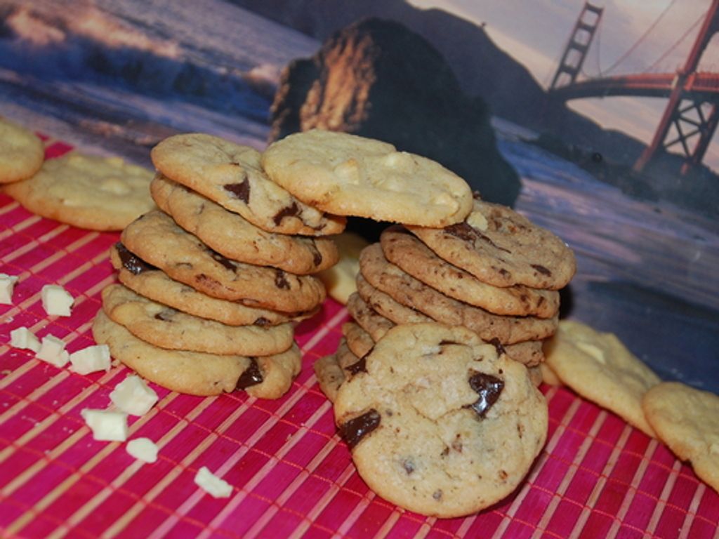 Cookies Au Chocolat : Recette De Cookies Au Chocolat - Marmiton