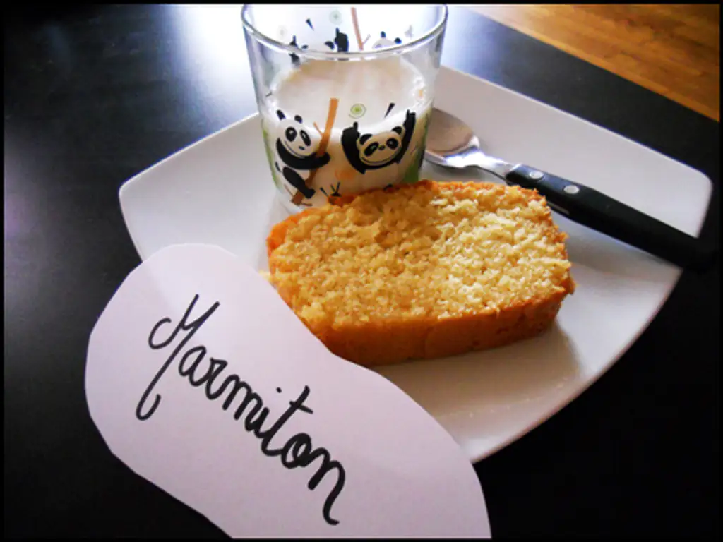 gâteau à l'amande de papi canard
