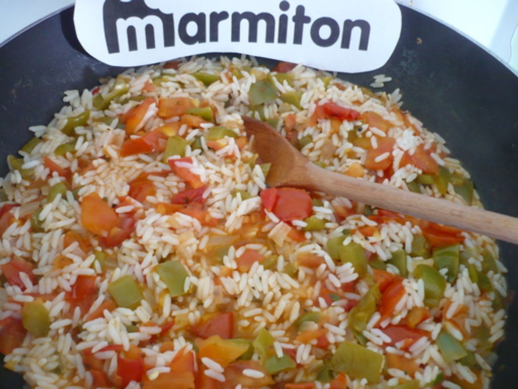 poêlée de riz aux petits légumes recette de poêlée de riz aux petits