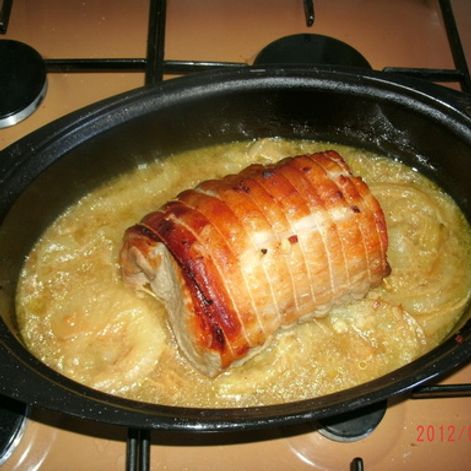 Rôti De Porc à La Moutarde Et Au Miel : Recette De Rôti De Porc à La ...