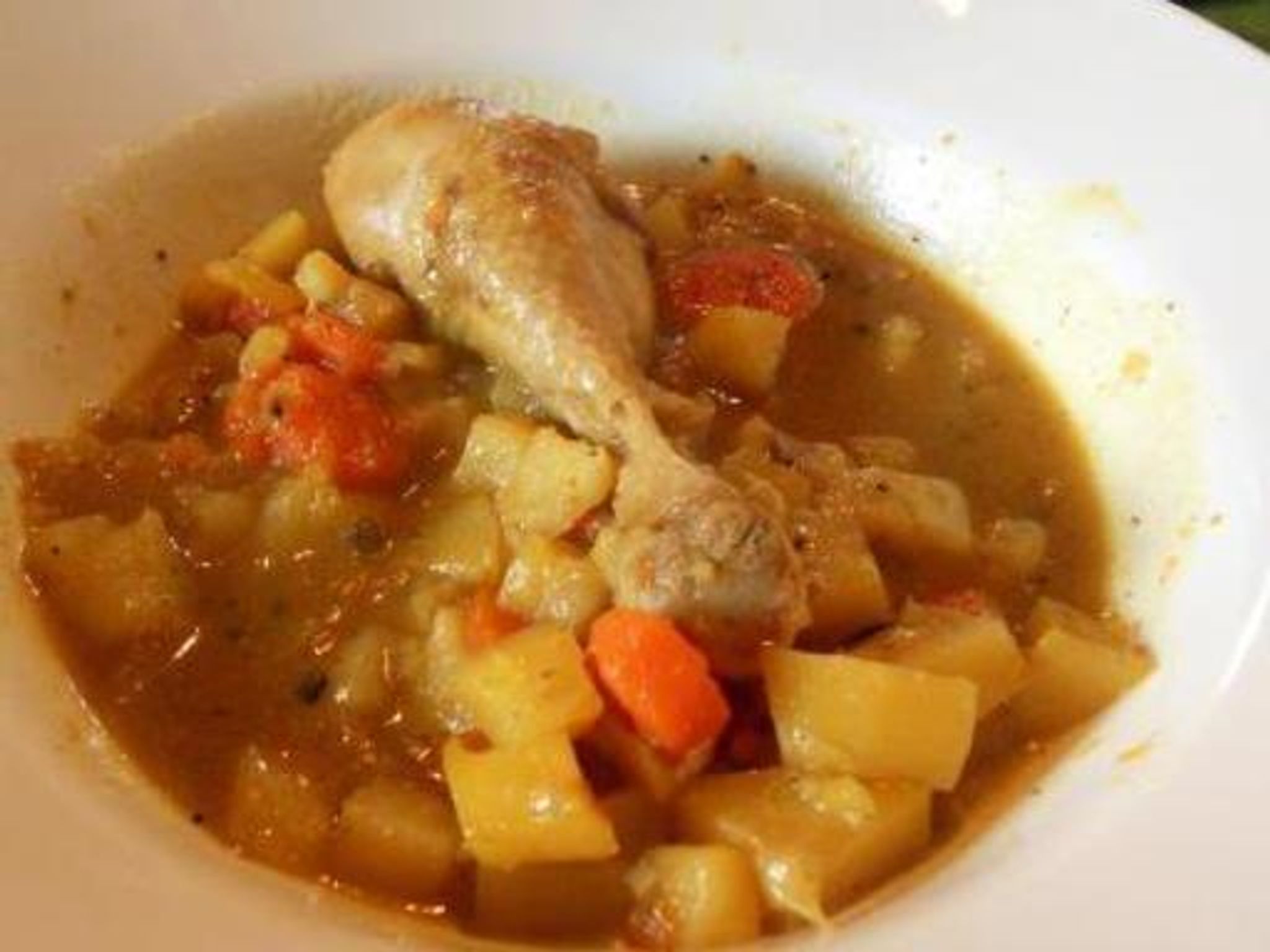 Poulet En Cocotte Minute Au Curry Et Ses Légumes : Recette De Poulet En ...