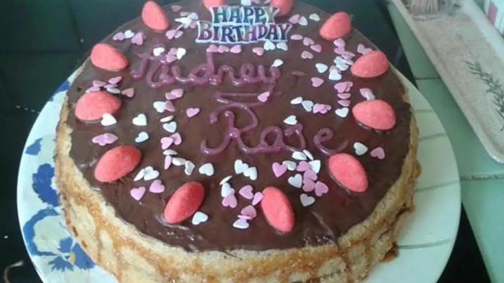 Gateau D Anniversaire Recette De Gateau D Anniversaire