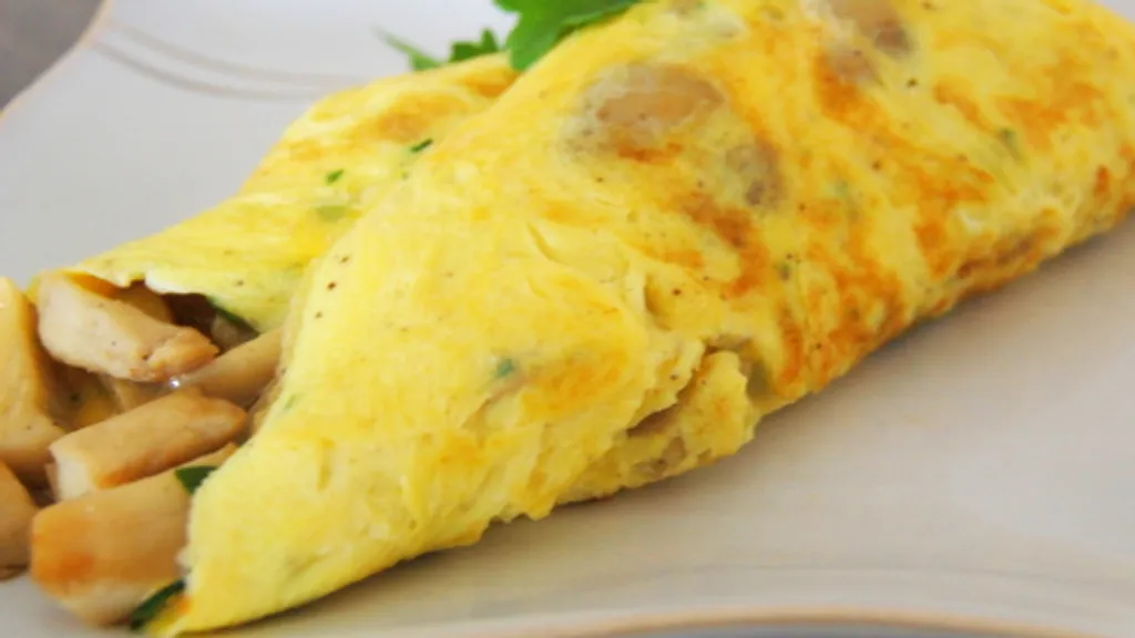 recette Omelette aux moules et aux cèpes pour 4 personnes 