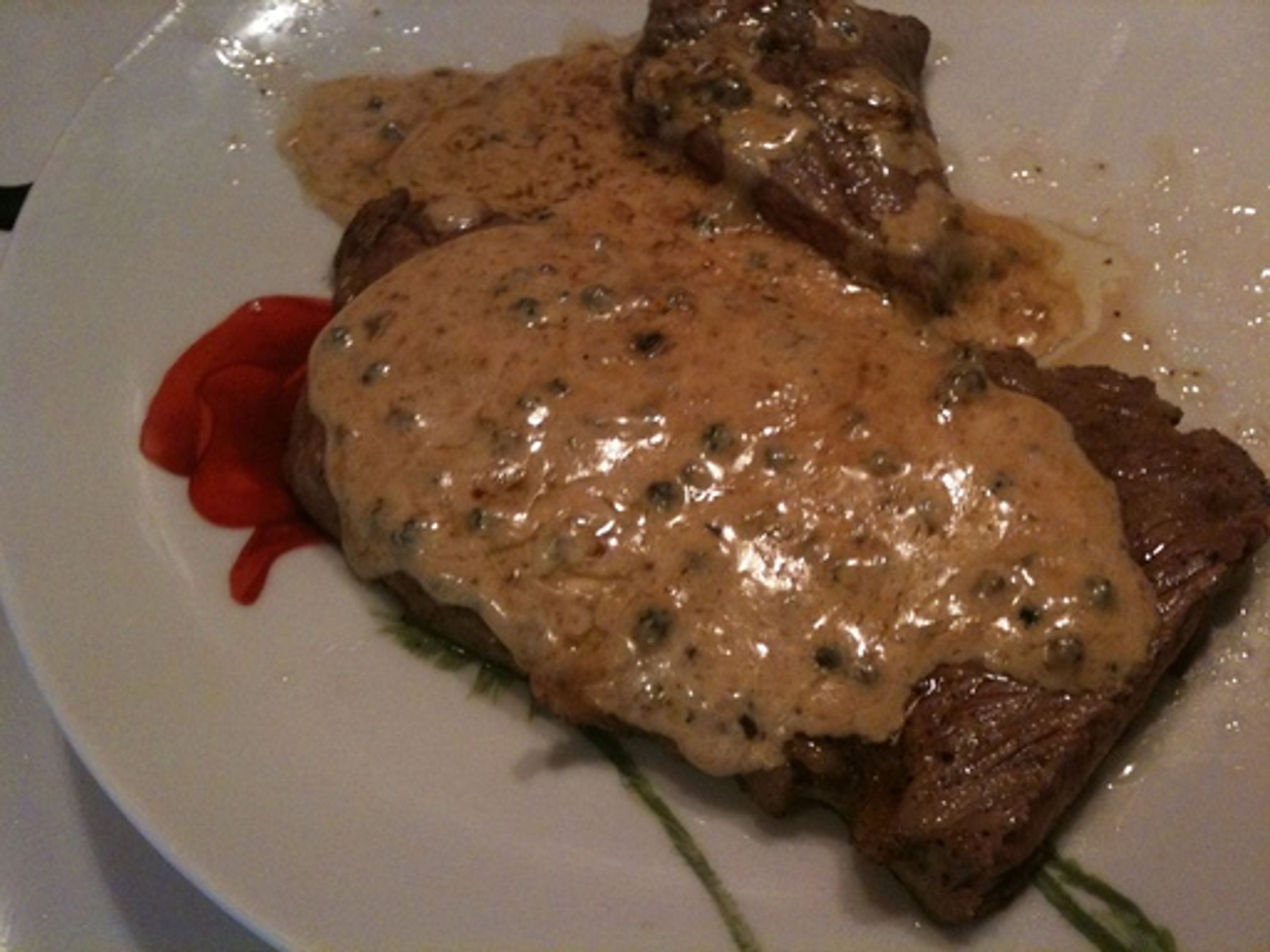 Entrecôte au poivre vert Recette de Entrecôte au poivre vert Marmiton