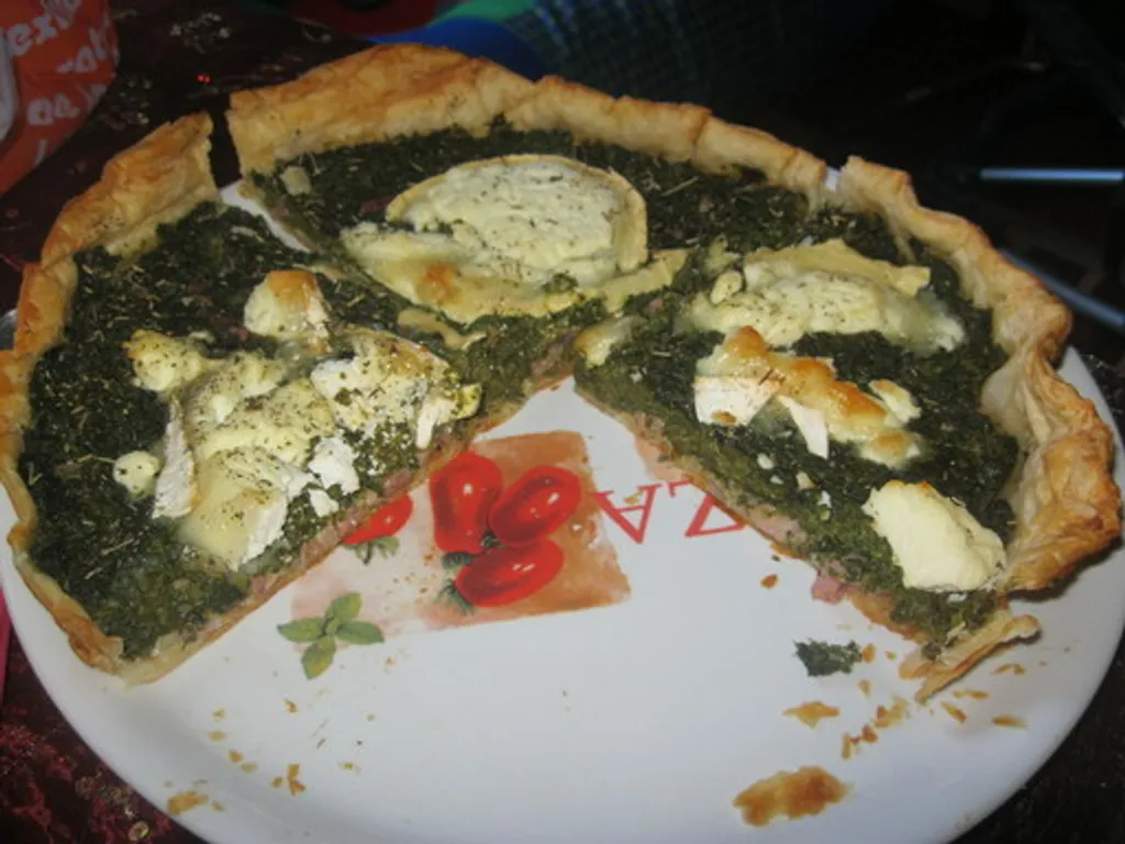 tarte épinards - chèvre