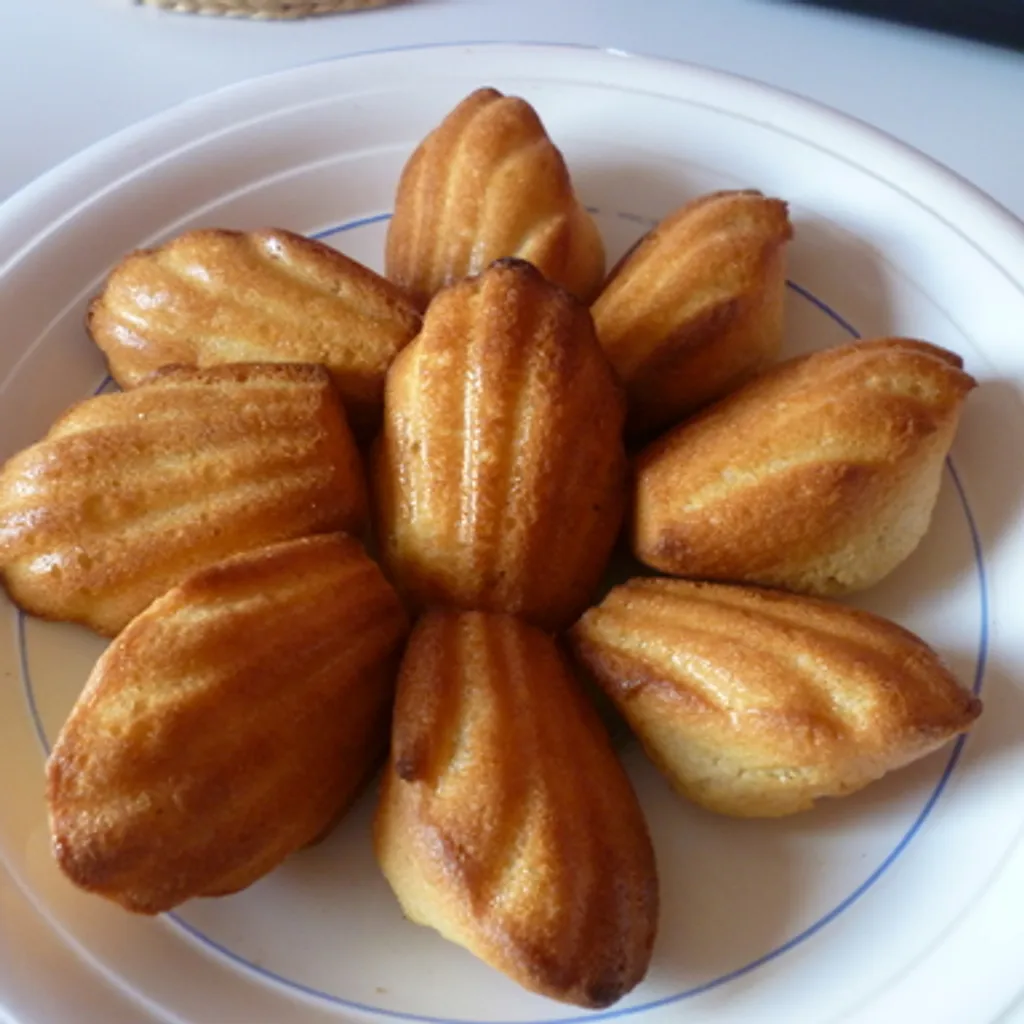 Madeleines Faciles Recette De Madeleines Faciles