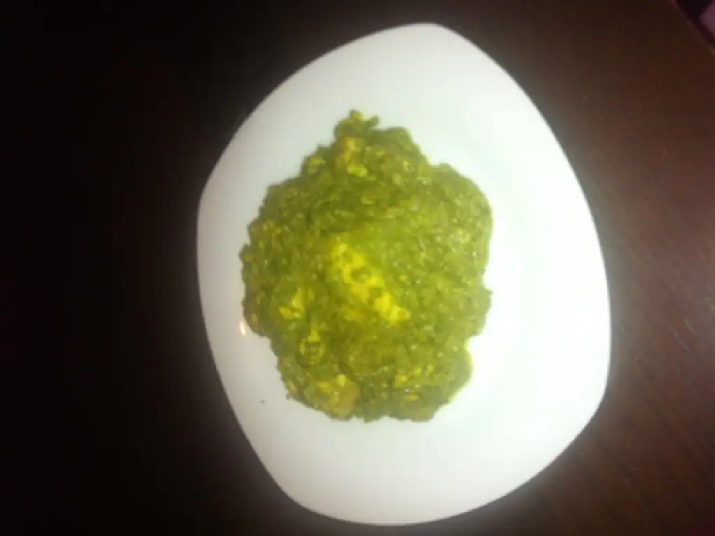 poulet palak (à l'indienne)