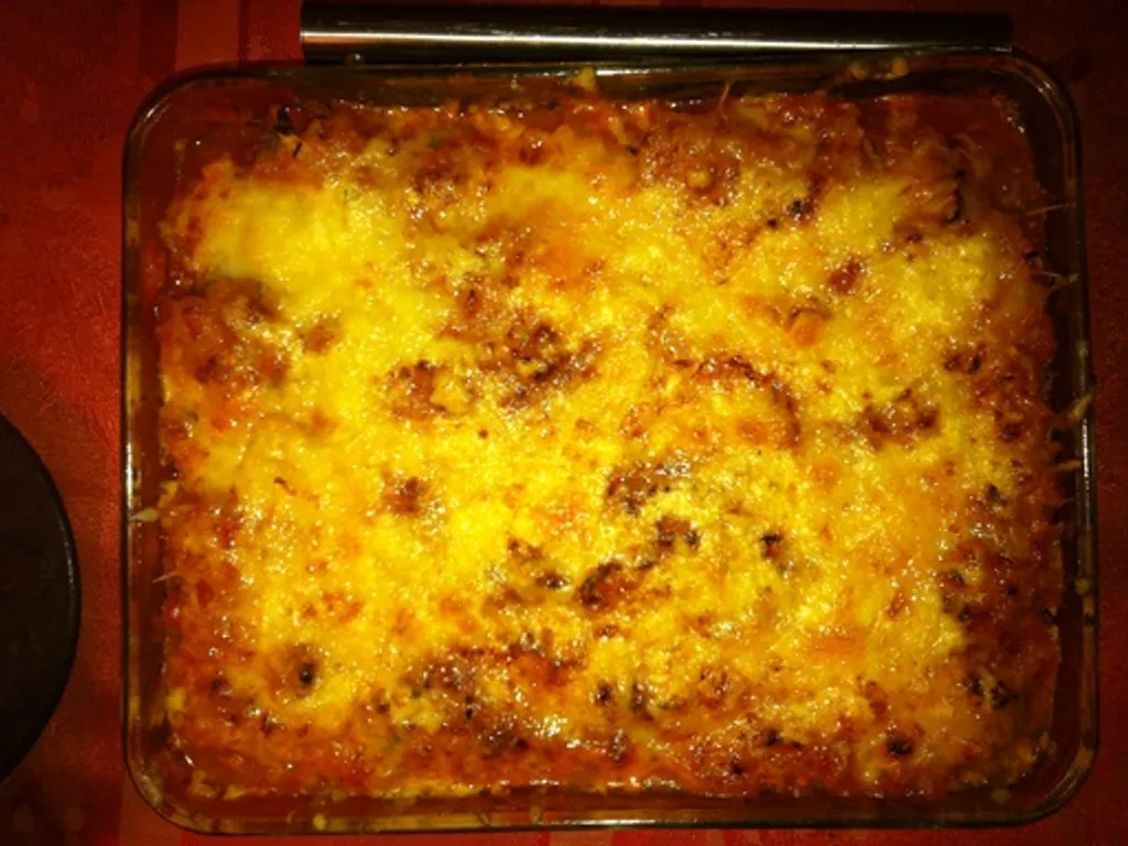 gratin courge spaghetti au thon