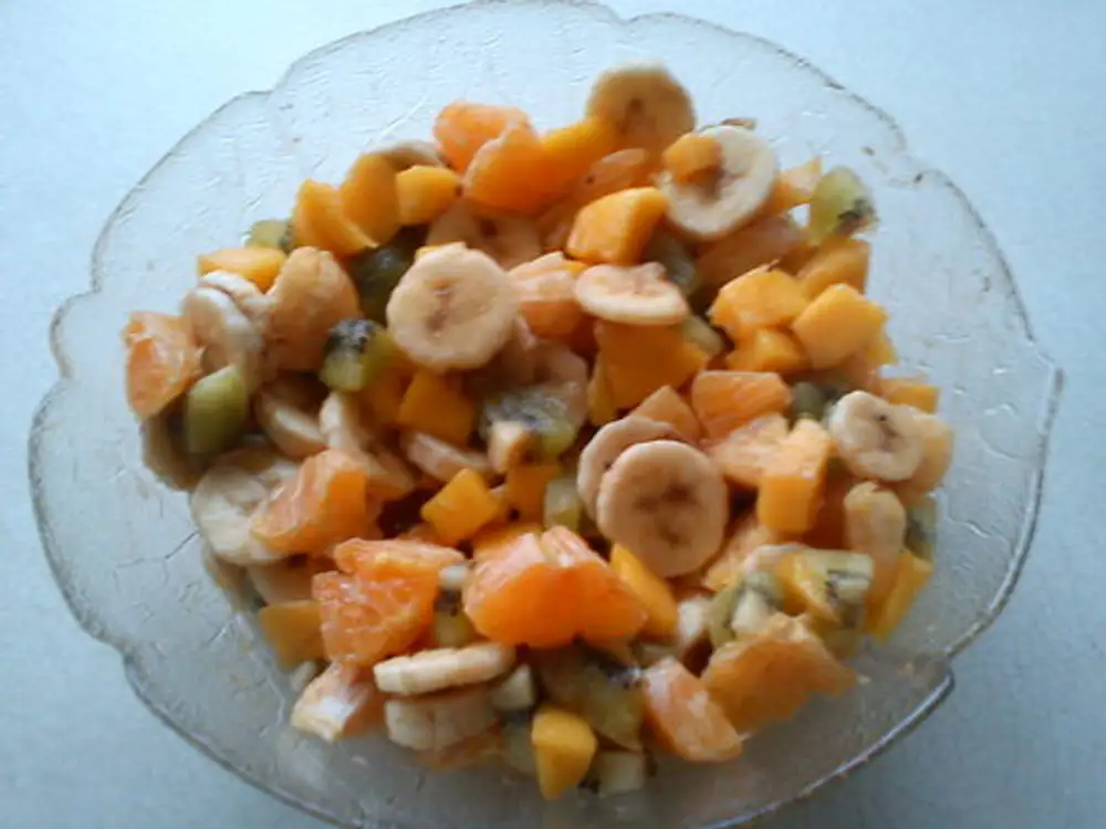 Salade de fruits hivernale