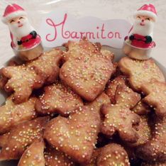 Couques de Noël (délicieux biscuits vanillés)