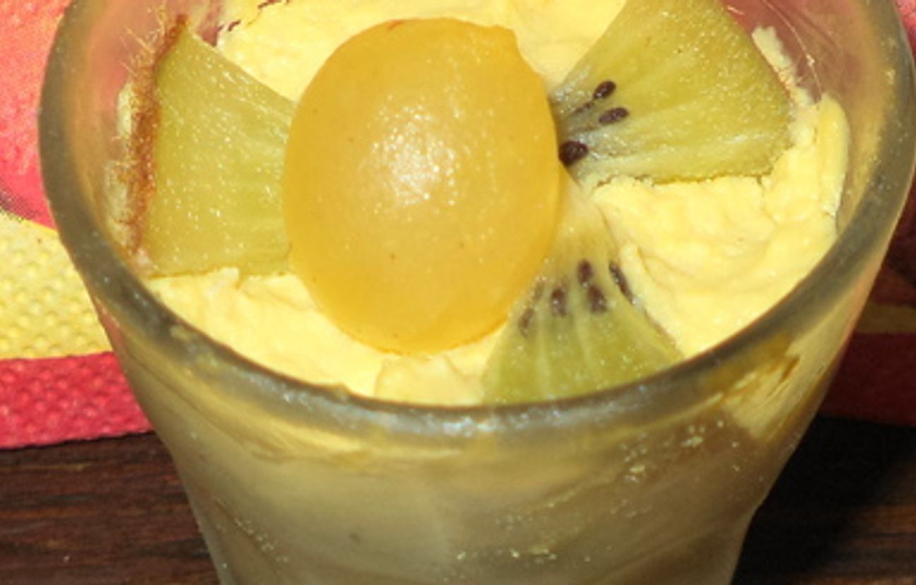 Verrine à la mousse de foie gras Recette de Verrine à la mousse de