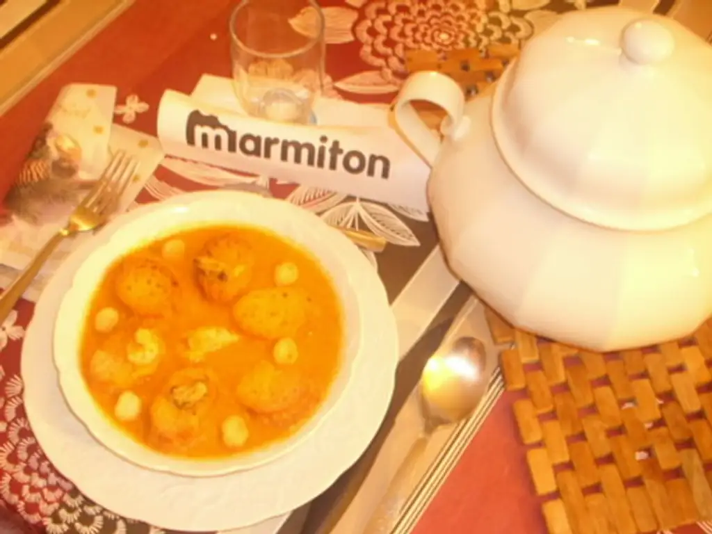 soupe de la mer aux légumes