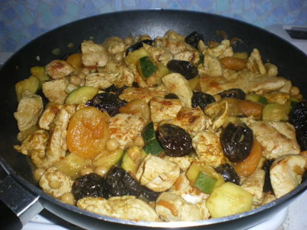 tajine poulet facile