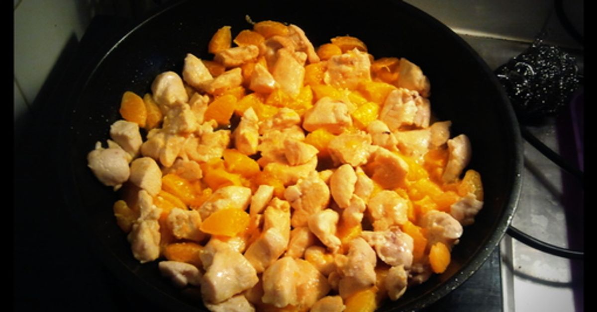 Poulet aux clémentines recette de Poulet aux clémentines