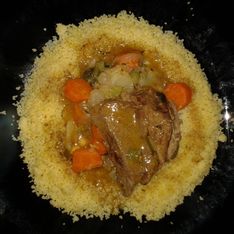 Couscous d'agneau traditionnel (d'Algérie)