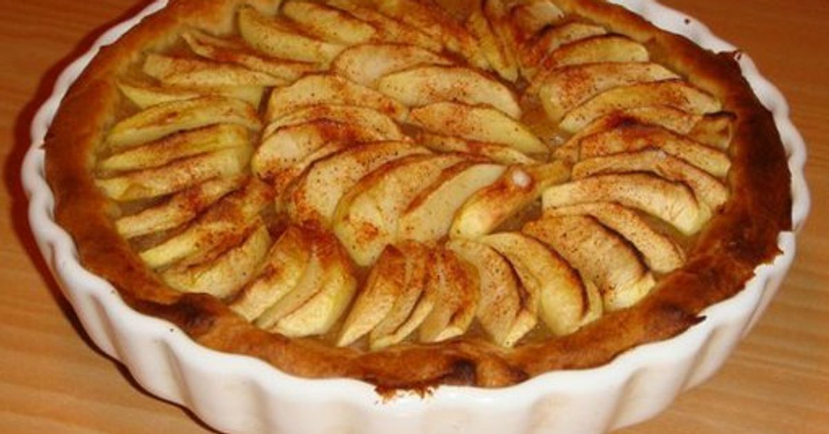 Tarte Aux Pommes à La Frangipane : Recette De Tarte Aux Pommes à La ...