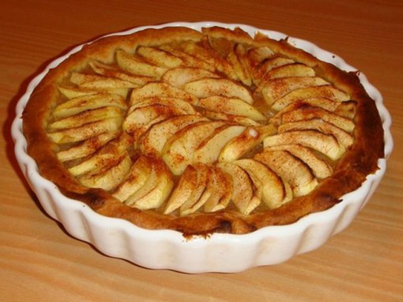 Tarte Aux Pommes A La Frangipane Recette De Tarte Aux Pommes A La Frangipane